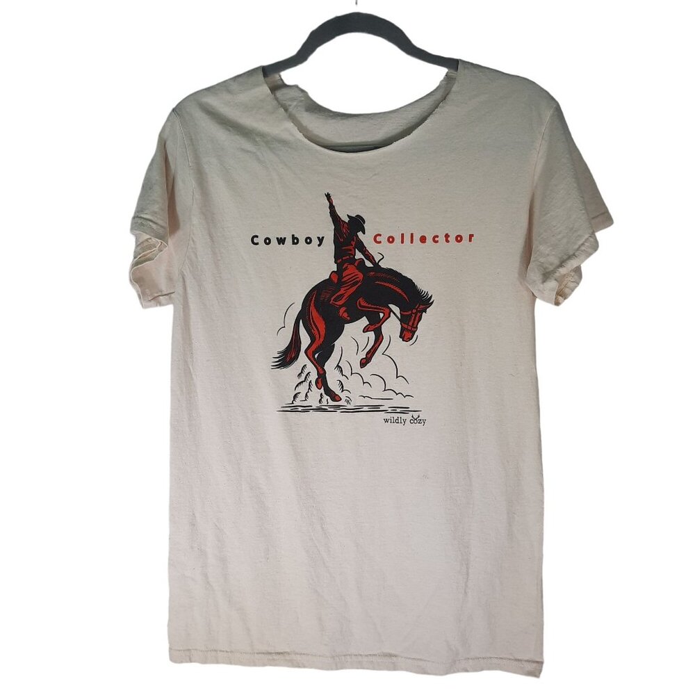 COWBOY COLLECTOR TEE NATURAL